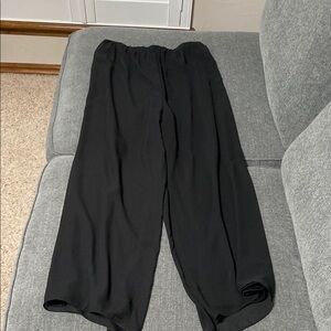Alex Evenings Black Wide Leg Pants